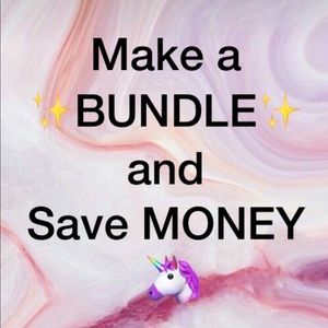 Make your bundle and SAVE MONEY 💗
